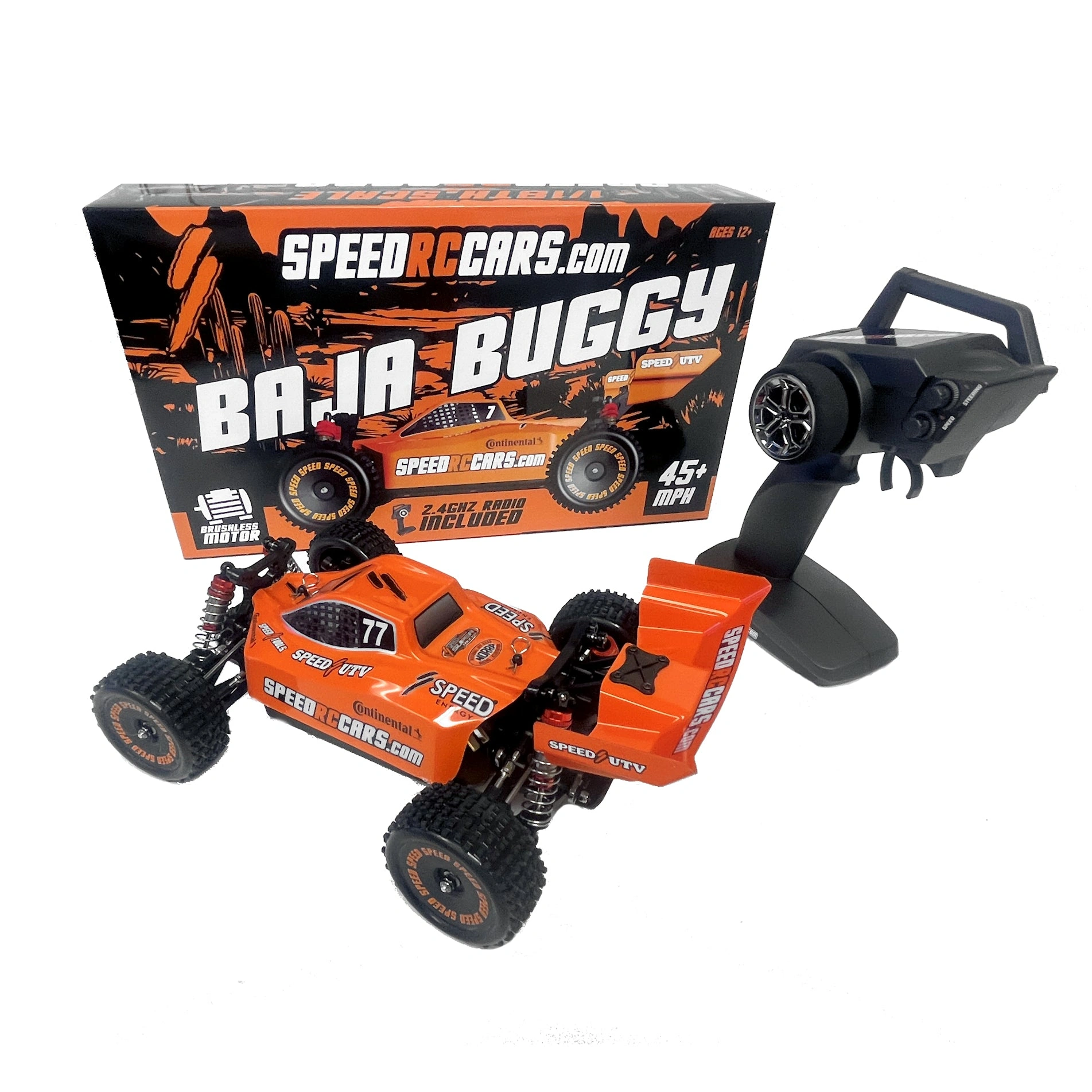 Robby Gordon's Baja Buggy Unleashed 1/18 Scale Beast: Brushless Power!